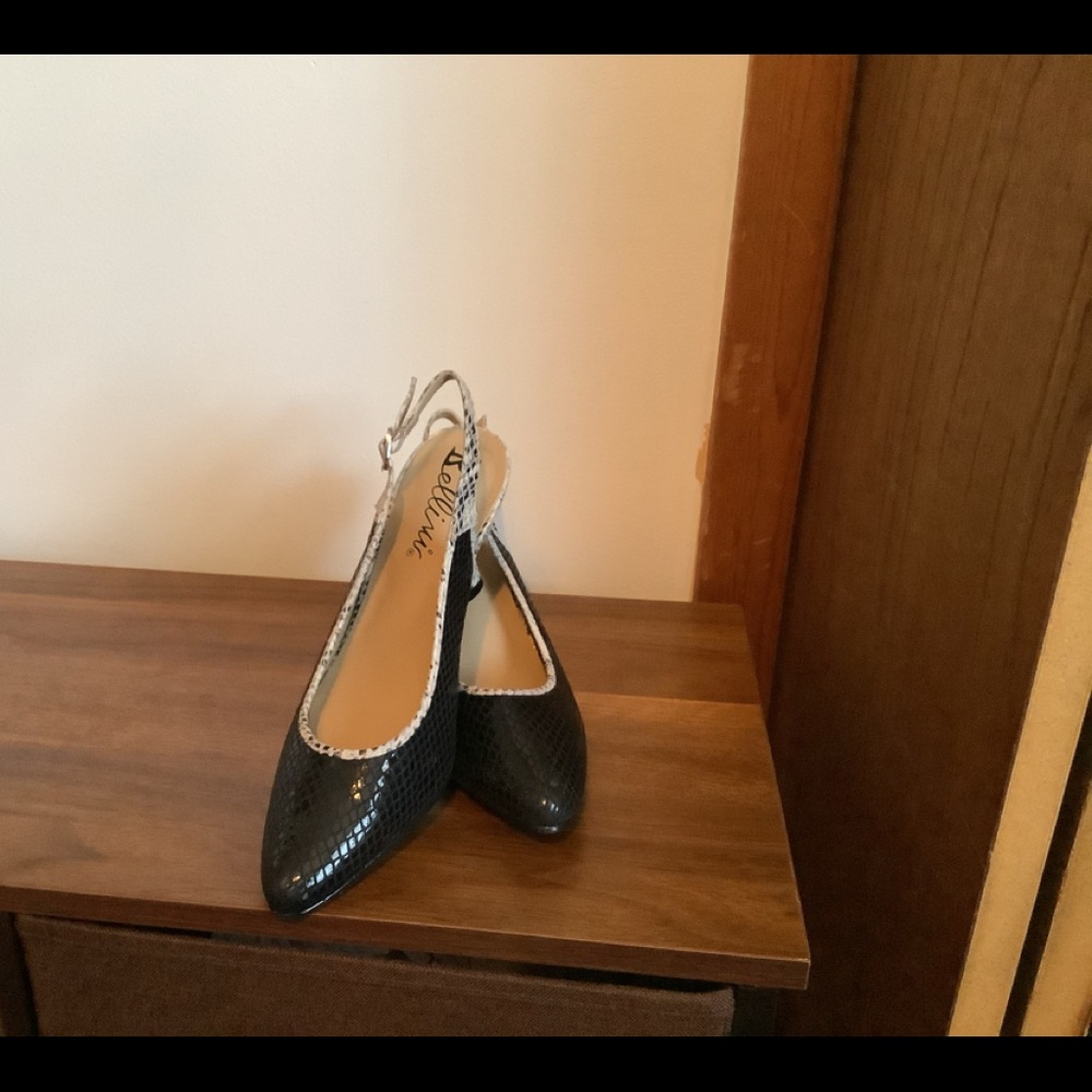 Bellini textile pumps